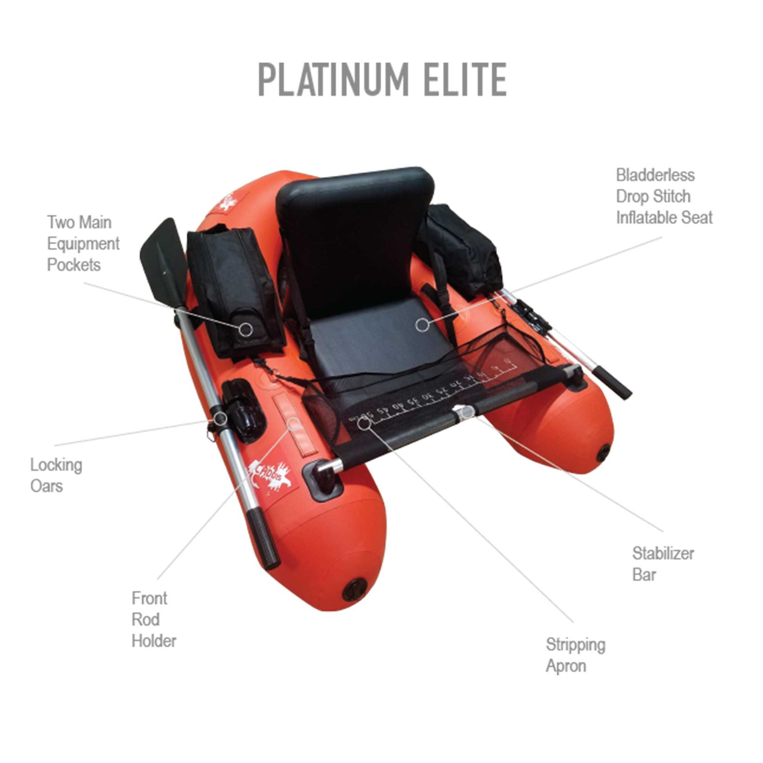 Platinum Elite Hybrid Pontoon Boat - Frameless
