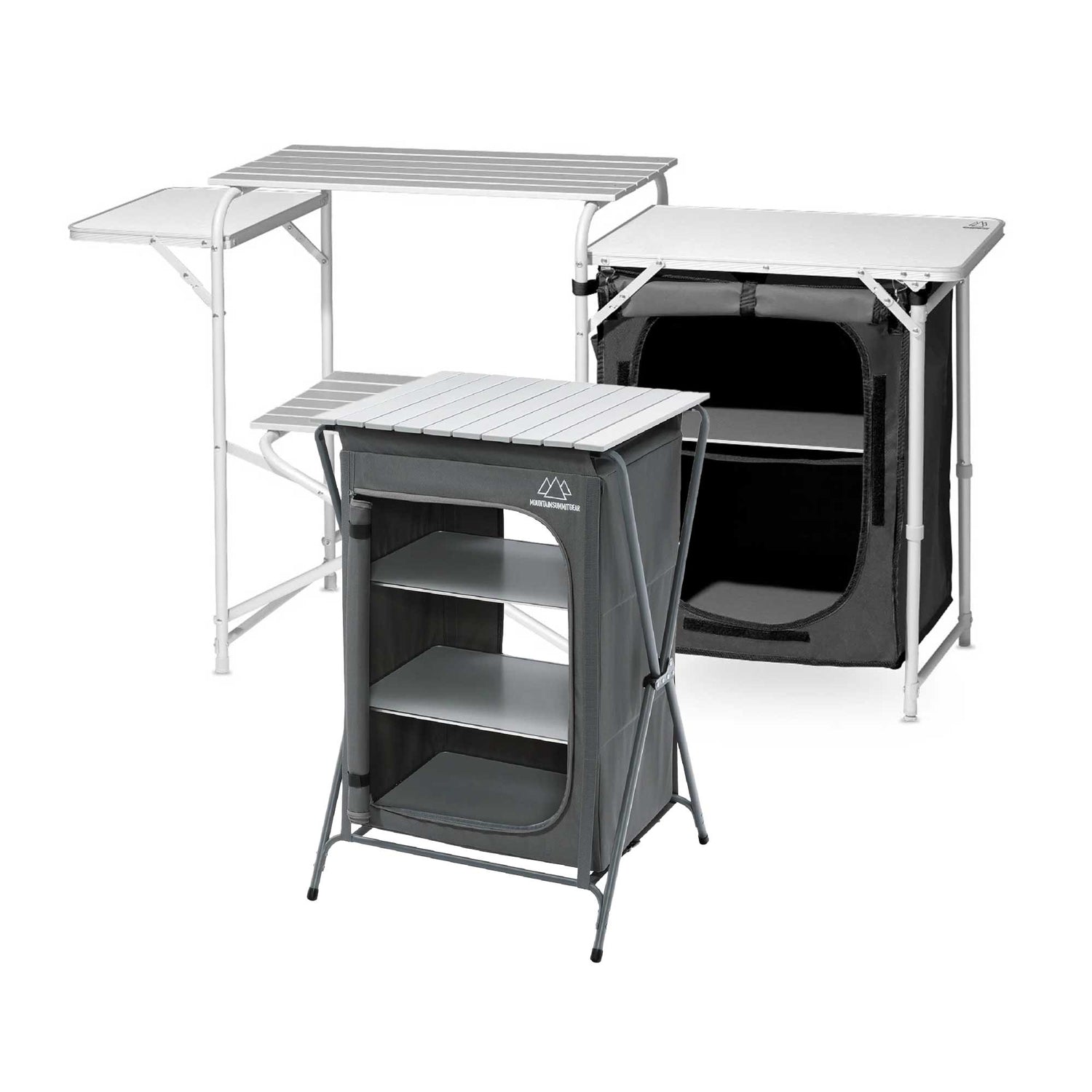 Deluxe Roll Top Kitchen + Foldable Pantry & Table Bundle - Promo