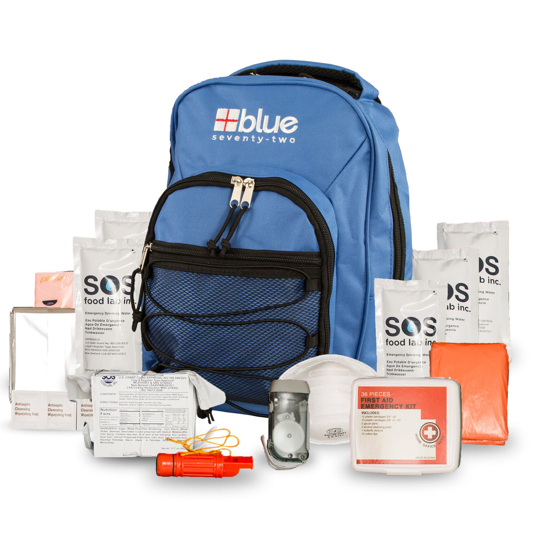 Scratch & Dent Promo - Blue Seventy-Two Standard - 3 Day Emergency Kit for 1 Person