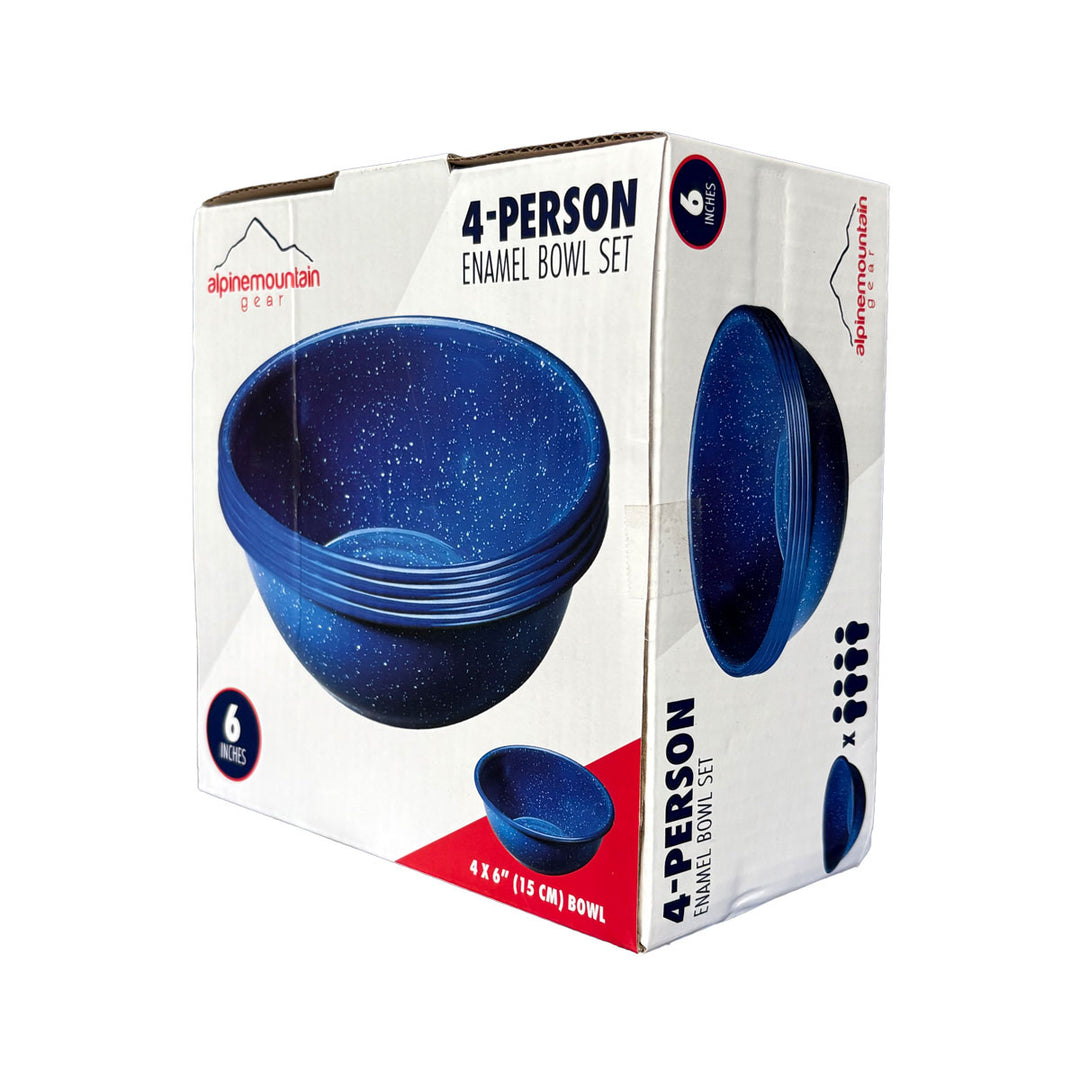 Scratch & Dent Promo - Enamel Bowl - 4 Pack