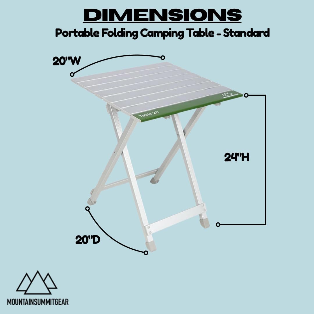 Portable Folding Camping Table 4 Sizes
