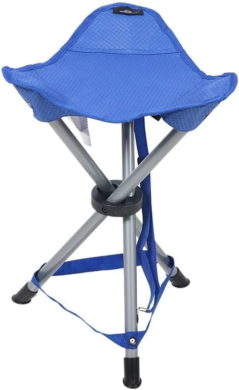 Scratch & Dent Promo - Tripod Stool Camping Chair - Blue