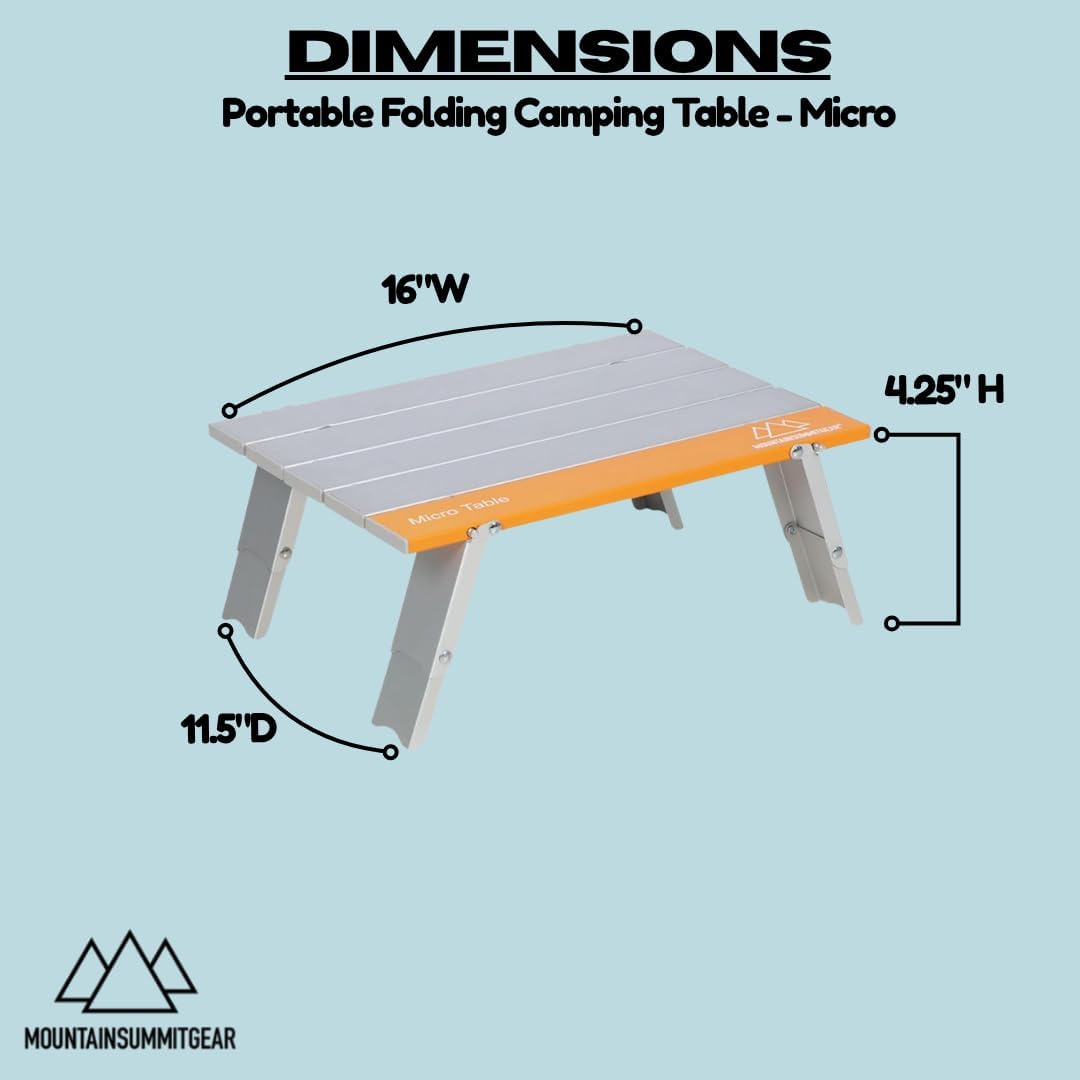 Portable Folding Camping Table 4 Sizes