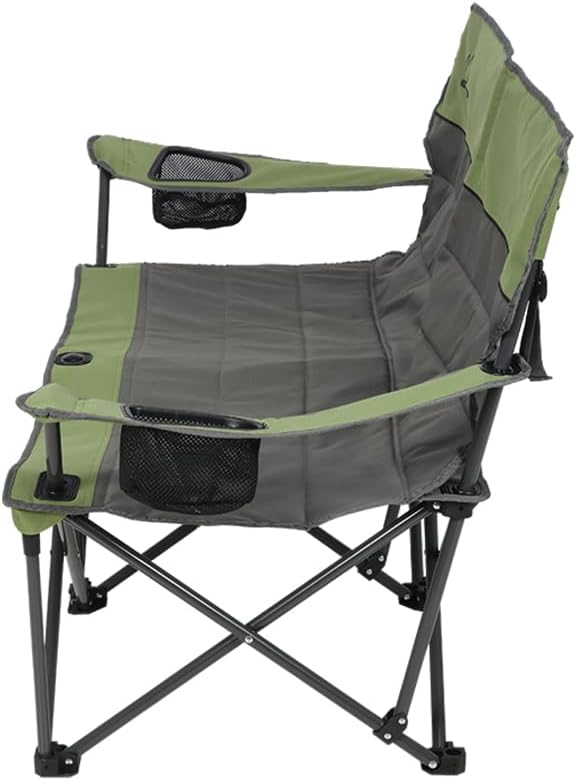 Quilted Camping Double Loveseat Chair - Low and Standard Height