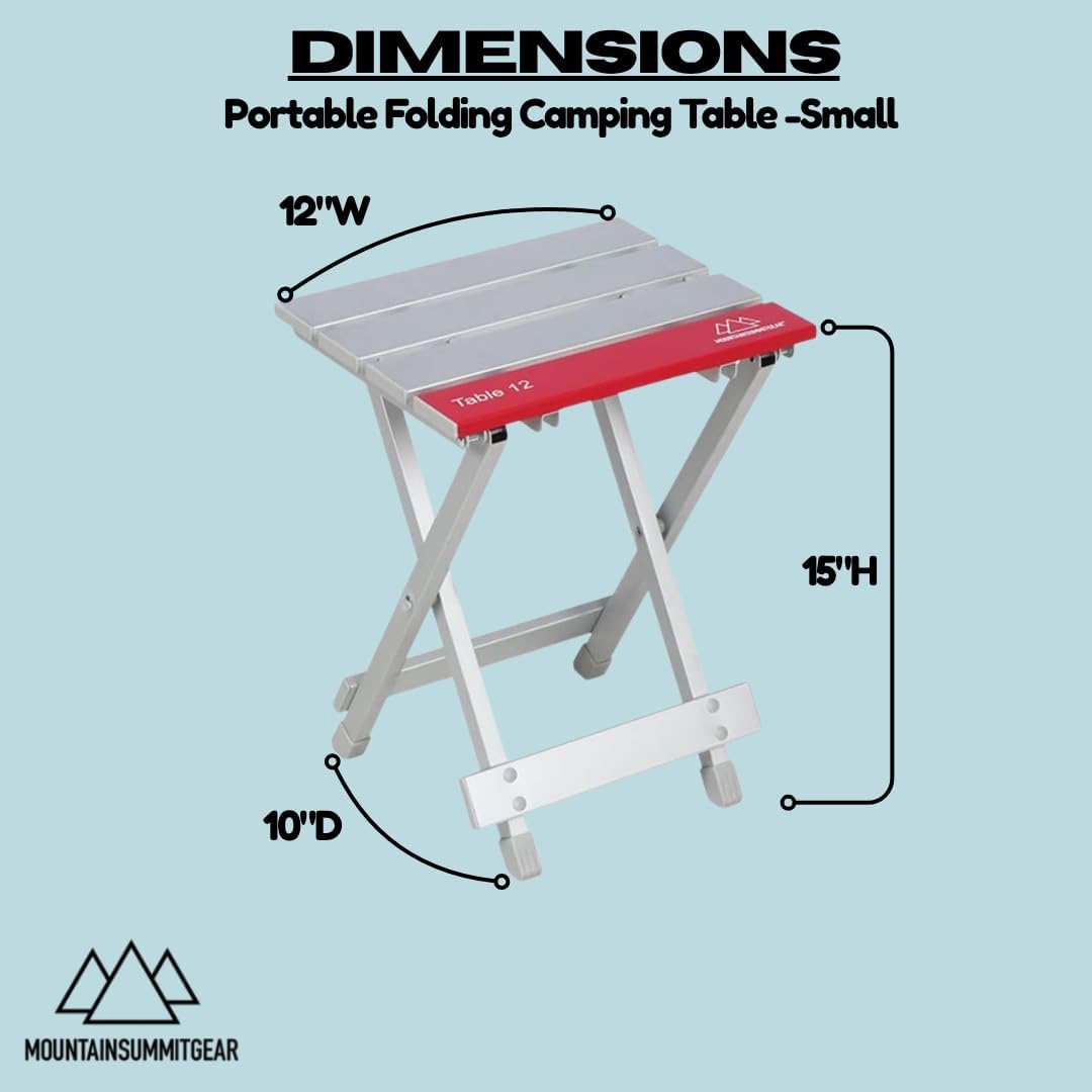 Portable Folding Camping Table 4 Sizes