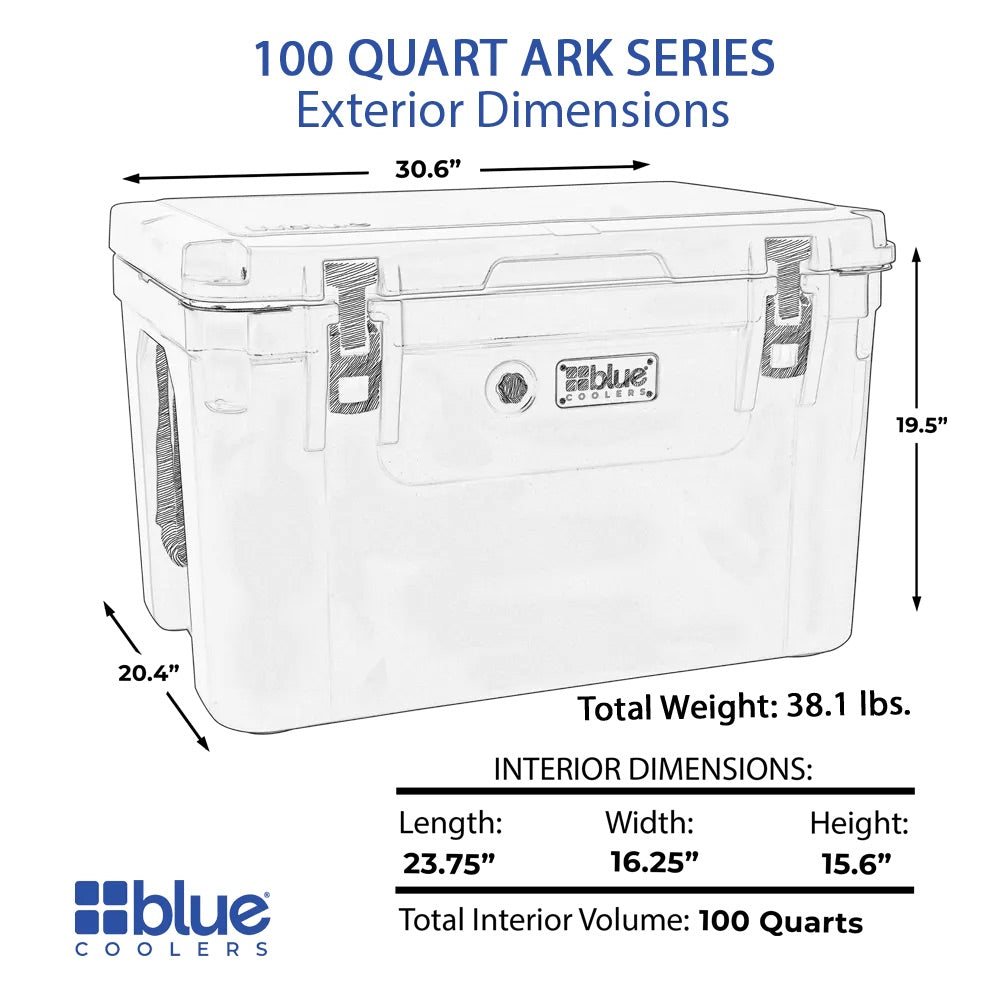 100 Quart Ark Series Roto-Molded Cooler