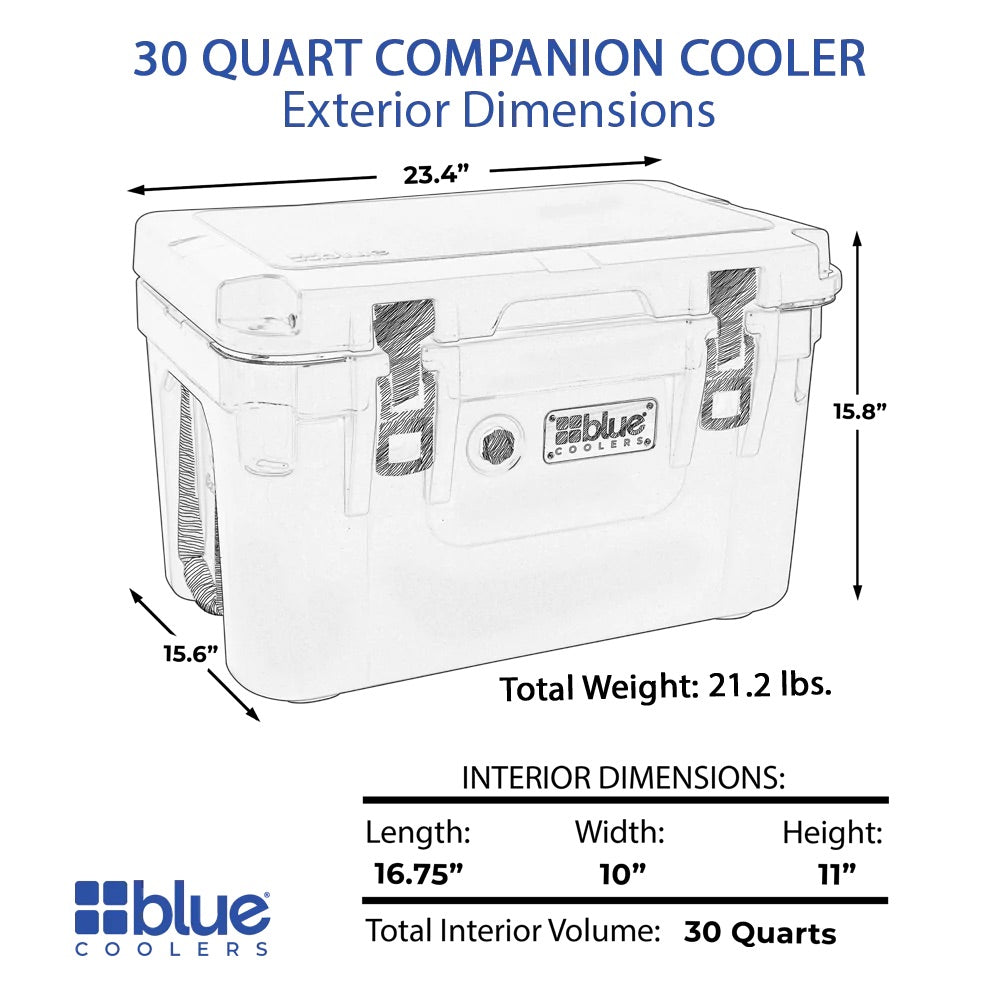 30 Quart Companion Series Roto-Molded Cooler