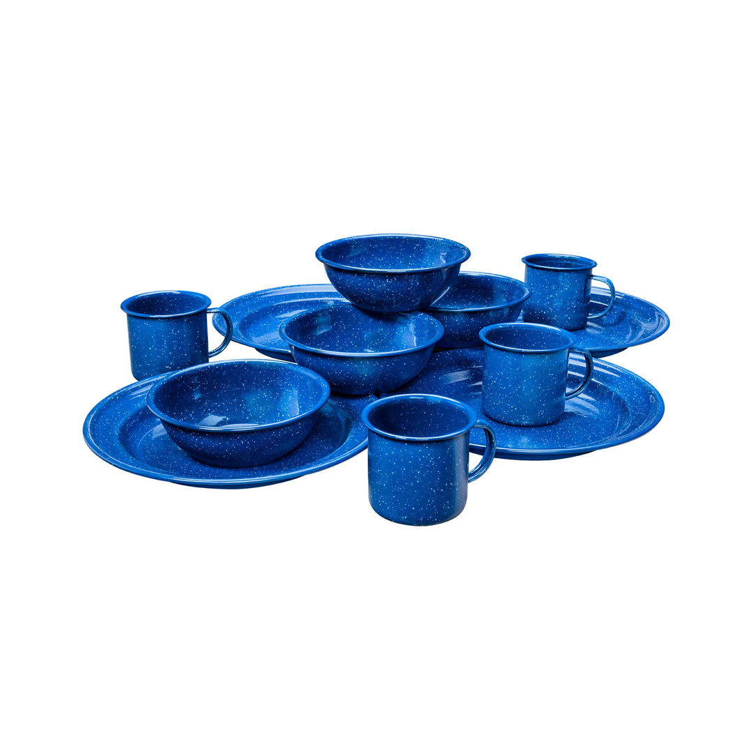 4 Person Enamel Table Set Promo