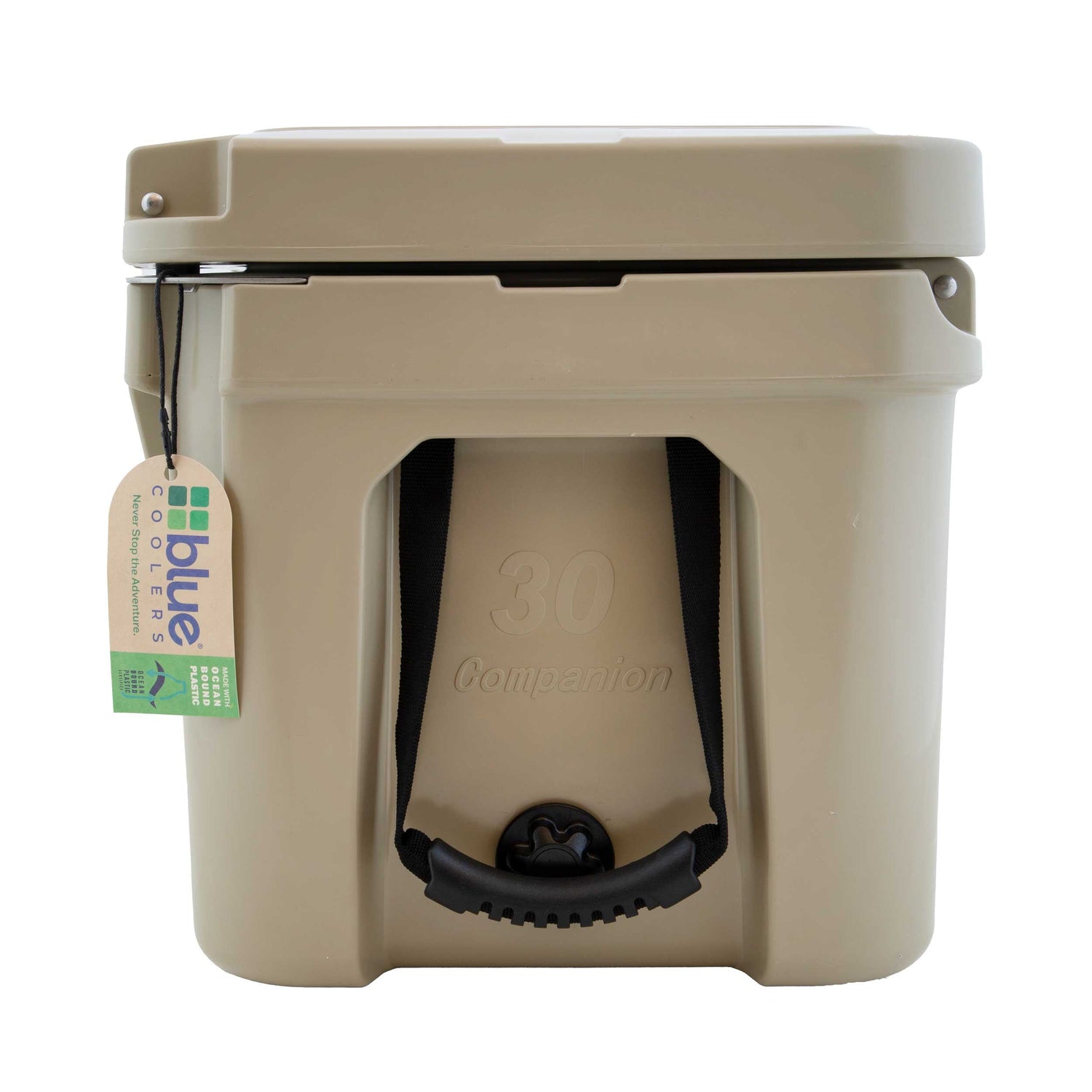 Ocean Bound Reclaimed Plastics 30 Quart Roto-Molded Cooler