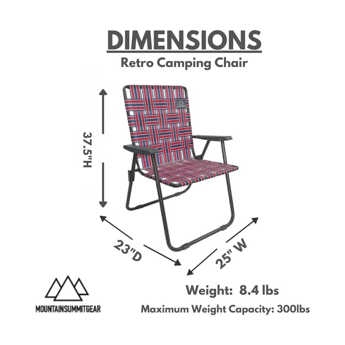 Retro Camp Chair - Promo – Caddis Sports