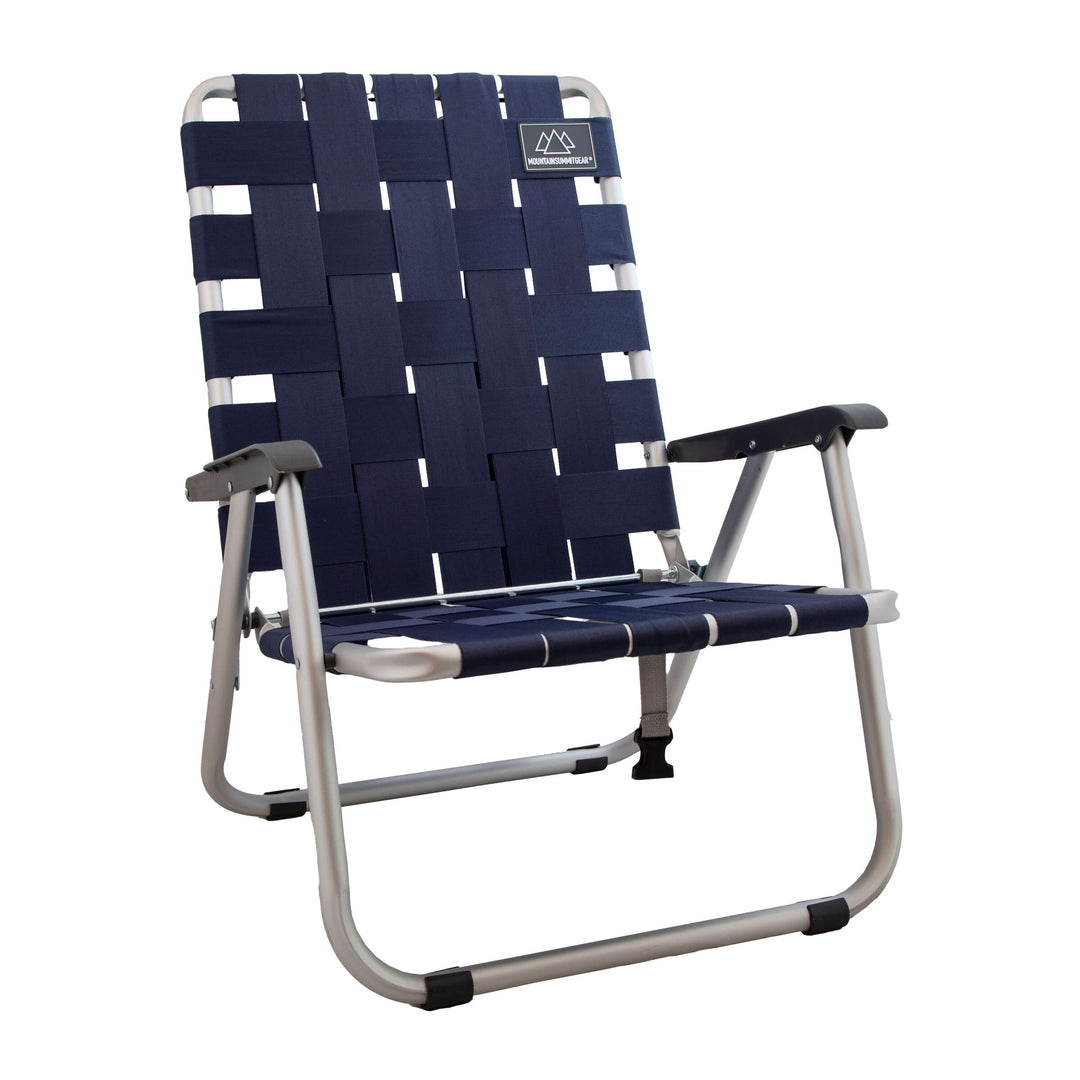 Backpack Beach Chair - Navy Blue - Promo