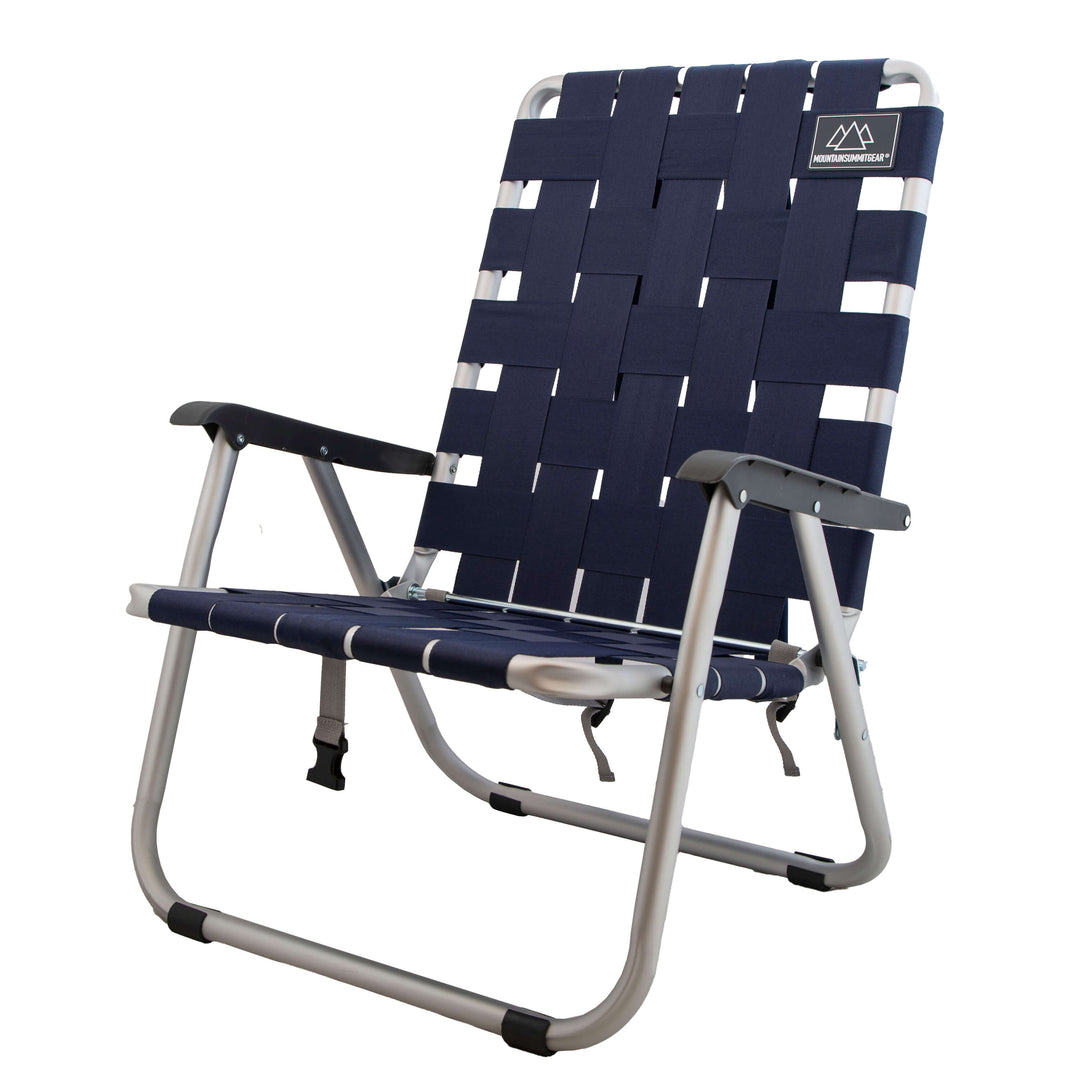 Backpack Beach Chair - Navy Blue - Promo