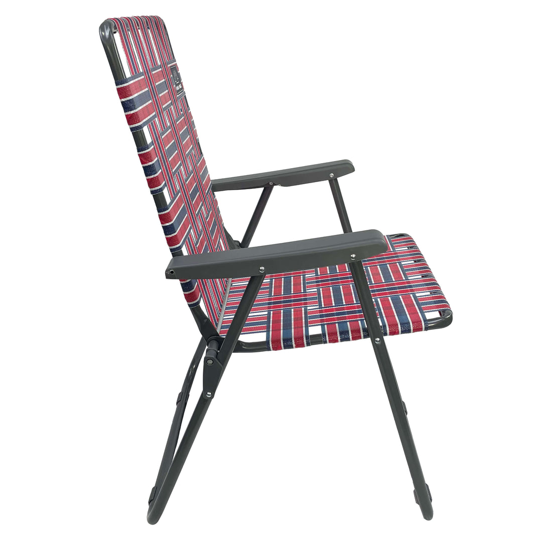 Retro Camp Chair Promo - Retro Red