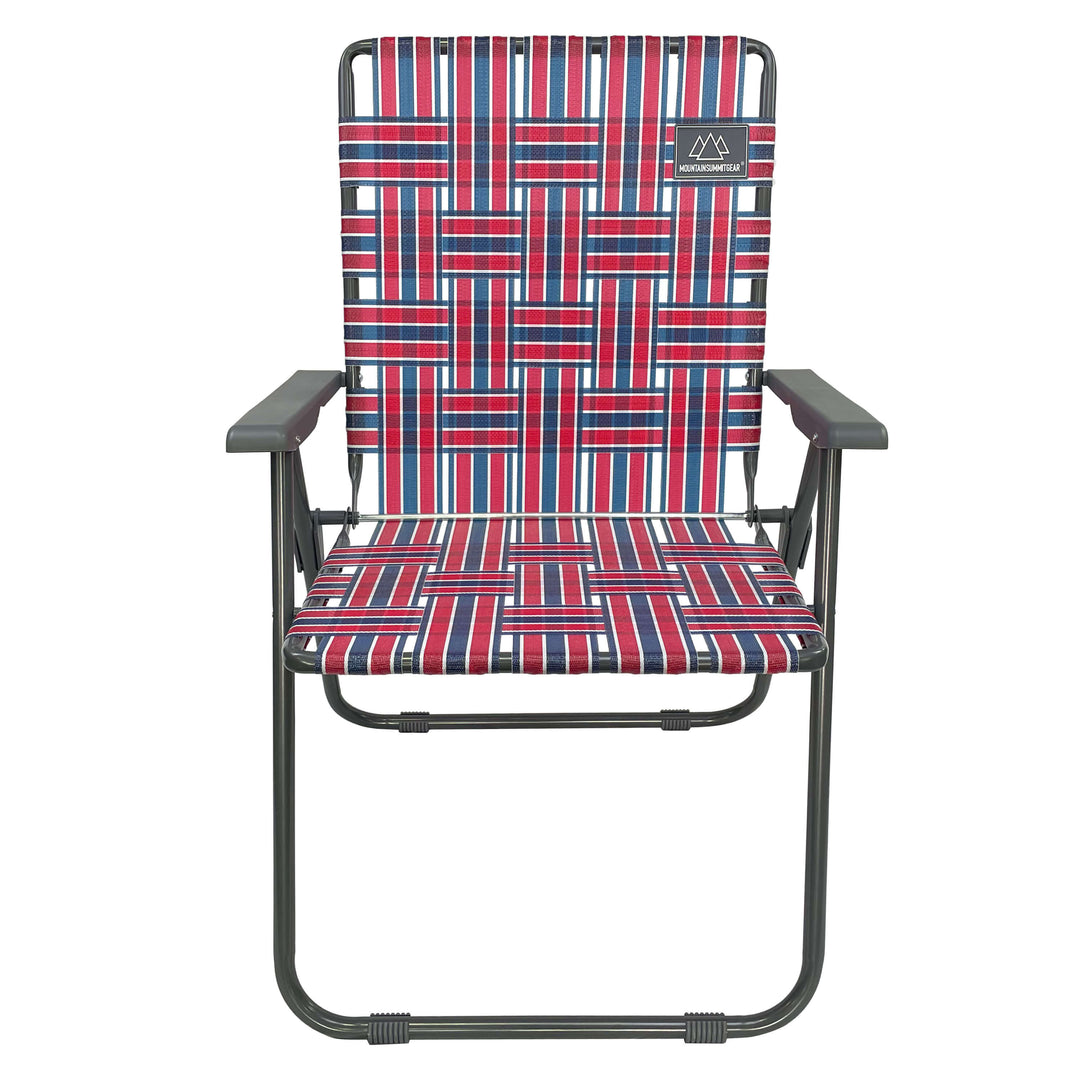 Retro Camp Chair Promo - Retro Red