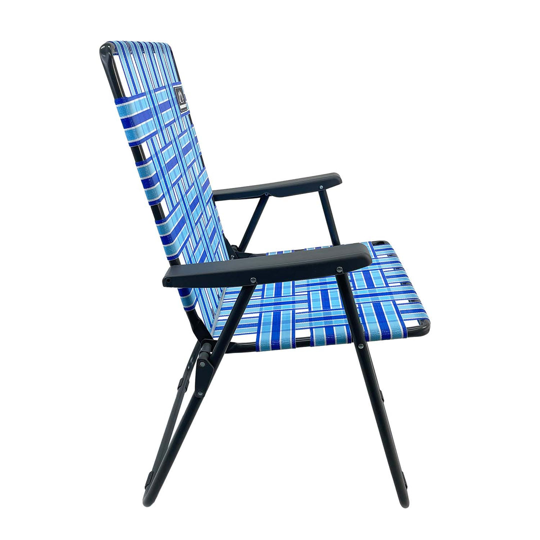 Retro Camp Chair Promo - Ocean Blue