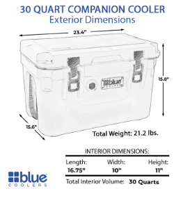 30 Quart Companion Series Roto-Molded Cooler